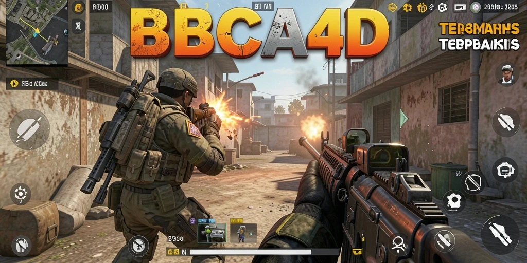 Tampilan gameplay menarik dari BBCA4D dengan aksi cepat.
