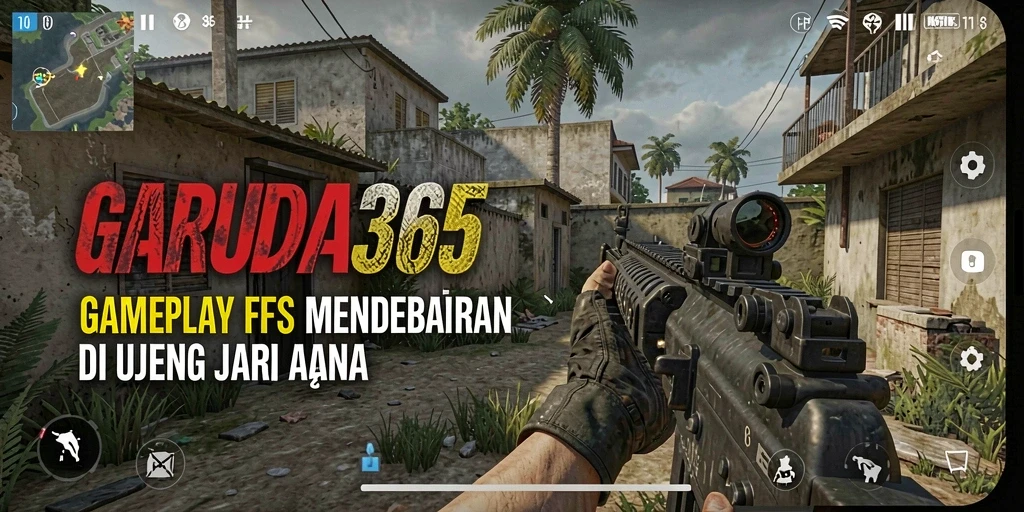 Tampilan gameplay GARUDA365 dengan aksi tembak-menembak yang mendebarkan.