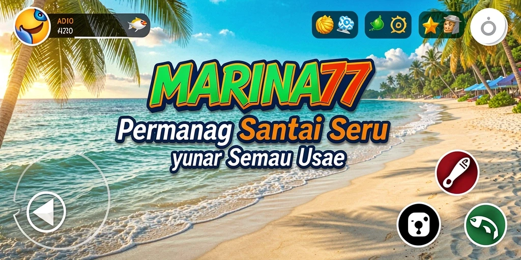 Tampilan gameplay seru dalam MARINA77 yang menghibur.