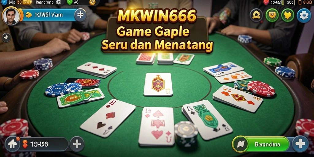 Tampilan gameplay GAPLE yang menarik dan menantang di MKWIN666.