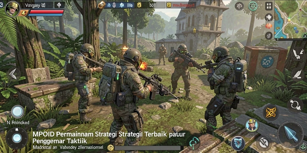 Tampilan menarik dari gameplay MPOID yang menantang strategi.