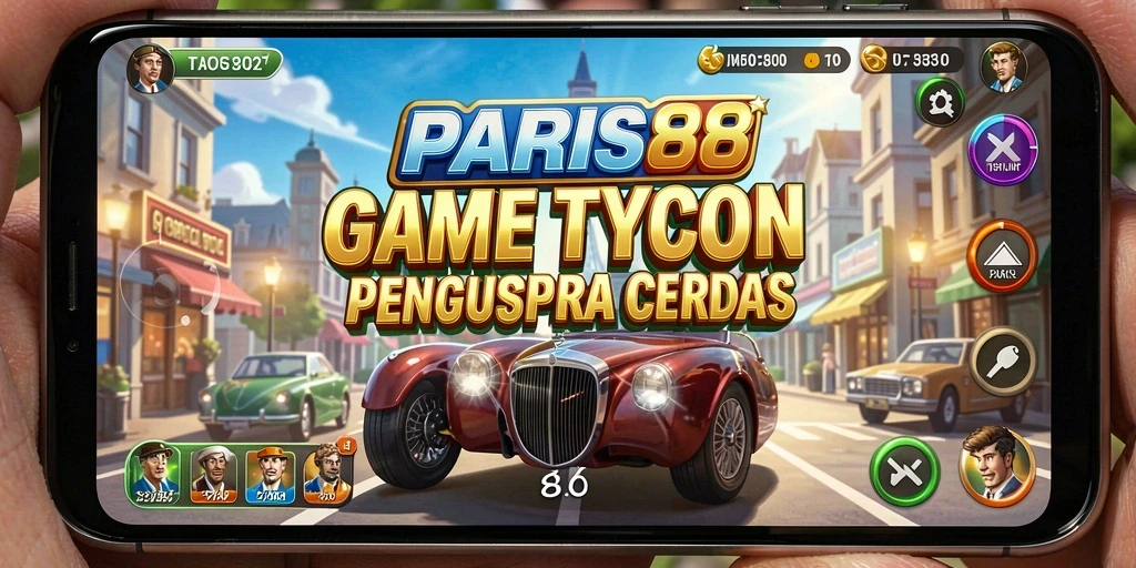 Screenshot tampilan gameplay seru di PARIS88.