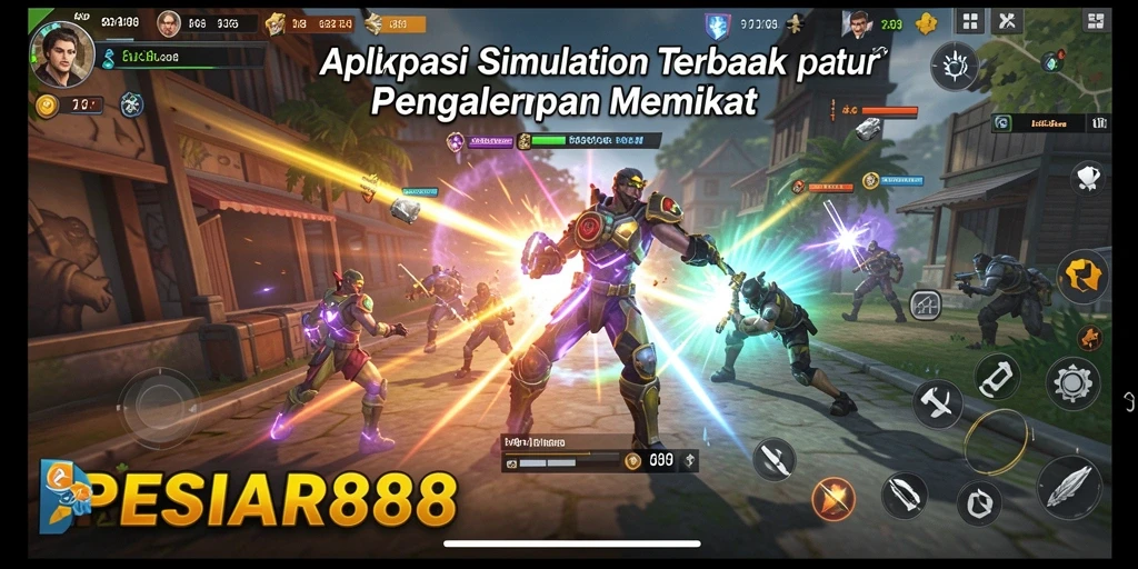 Tampilan menarik dari gameplay PESIAR88 yang menegangkan.