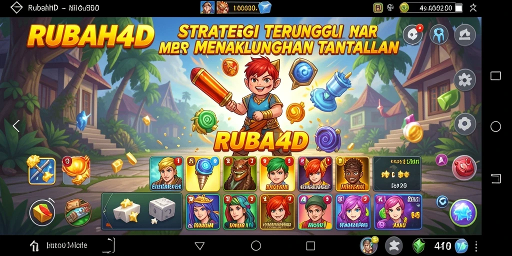Tampilan gameplay RUBAH4D yang dinamis dan strategis.