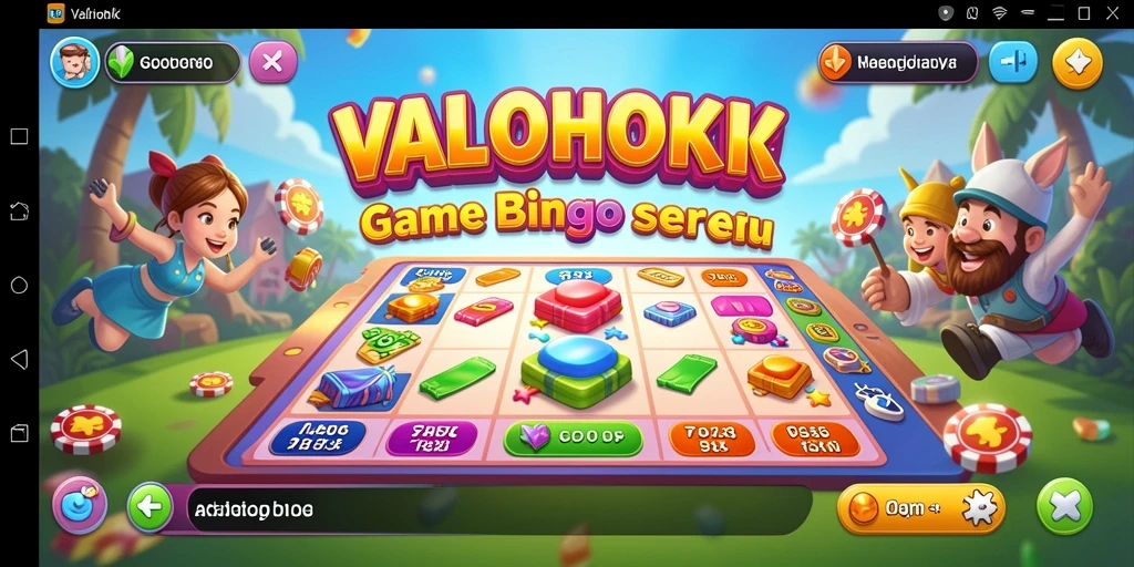 Tangkapan layar VALOHOKI menampilkan gameplay Bingo yang menarik.